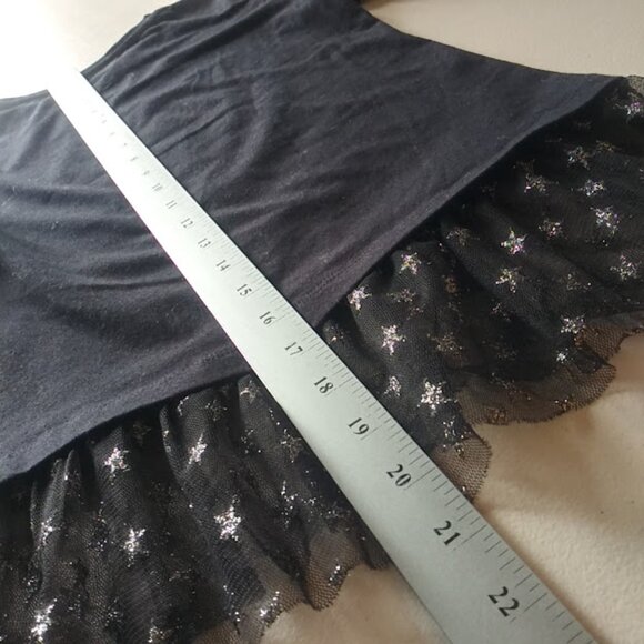 Arizona Jeans Company girl's size M 10/12 black and red top - Picture 15 of 16